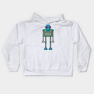 Pixel Robot 216 Kids Hoodie